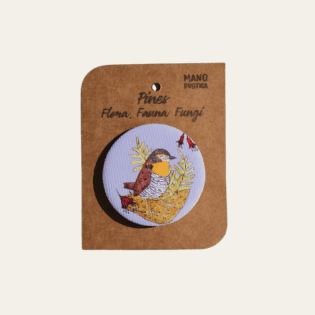 Pin de tela, diseño 2