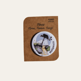 Pin de tela, diseño 10